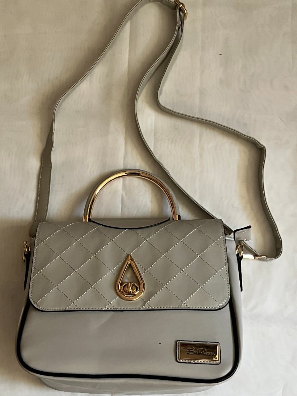 Brand New BellaRusso Light Grey Bag | $24.99